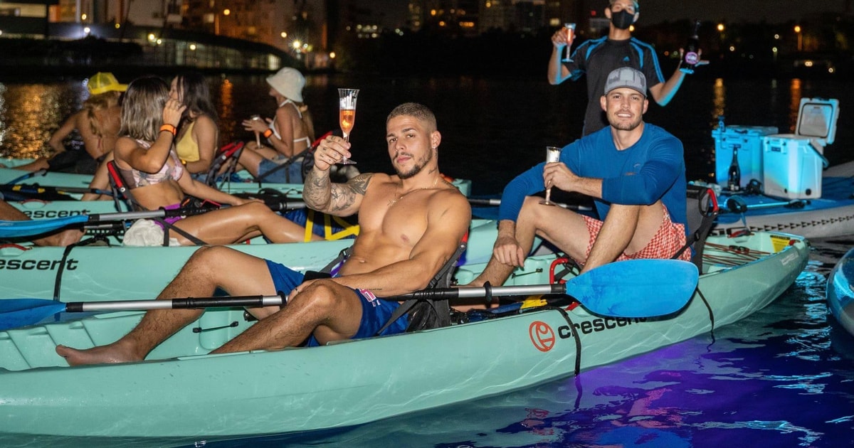 Condado Night Kayak or Paddleboard Tour with Drinks GetYourGuide