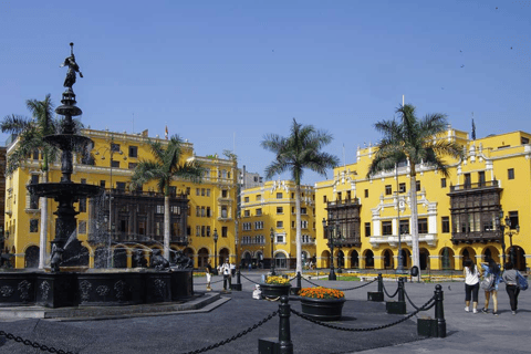 Kunstzinnige wijk Barranco en stadstour door Lima met catacomben