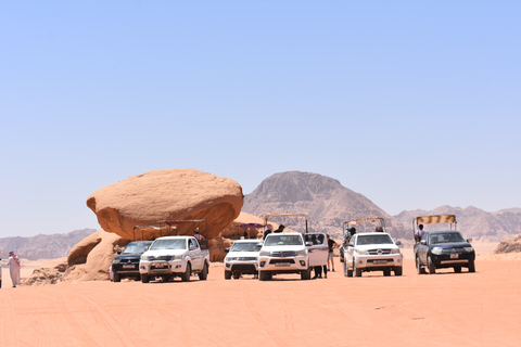 From Aqaba: Private 2 Day-Trip to Petra & Wadi Rum Pick up Aqaba Hotels - Deluxe Tent Accommodation in Wadi Rum