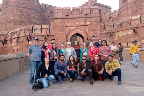 Agra: Skip-the-Line Taj Mahal & Agra Fort privétourTour met Taj Mahal & Agra Fort Toegangsprijzen