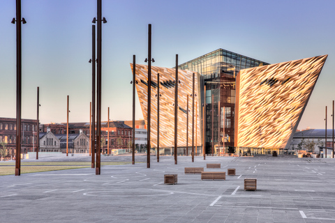 Belfast: Titanicutställning och SS NomadicBelfast: Titanicutställningen och SS Nomadic