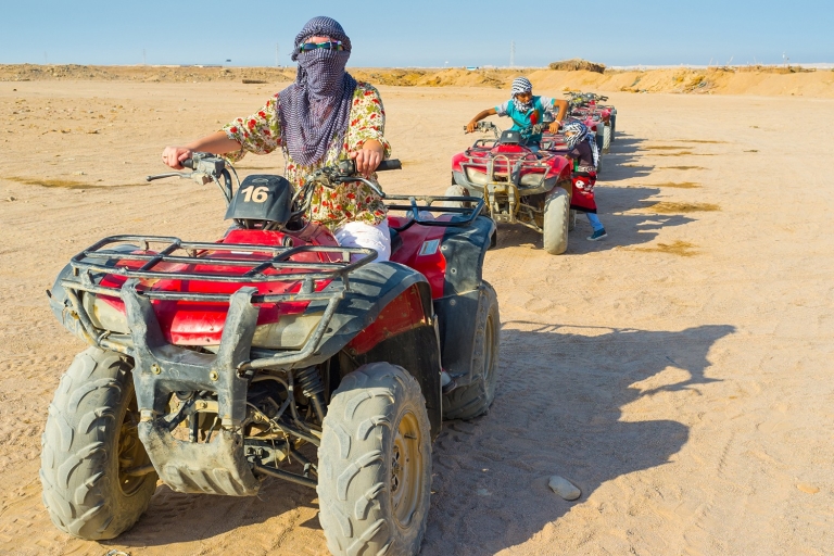Hurgada: safari de 3 horas en quad y camello por el desiertoQuad individual