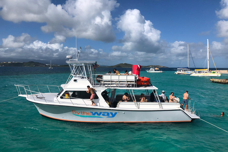 Fajardo: Paseo en barco por Culebra con snorkel, almuerzo y bebidas