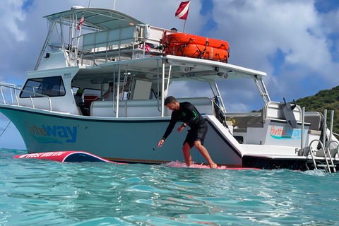 Fajardo: Paseo en barco por Culebra con snorkel, almuerzo y bebidas