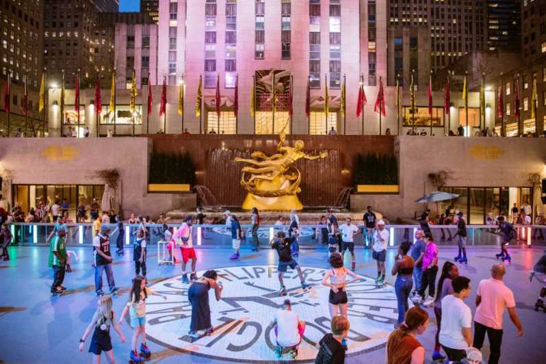 NYC: aluguel de patins no Rockefeller Center