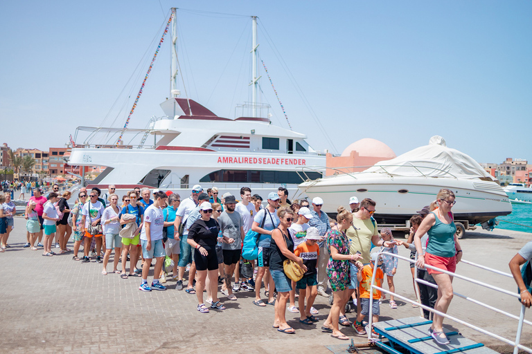 Hurghada: Paradise Island Semi-Submarine Schnorchelausflug