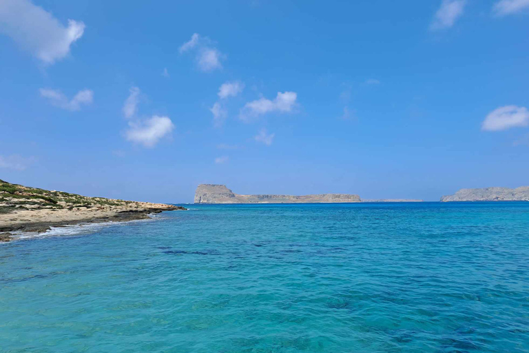 Rethymno: Gramvousa &amp; Balos Lagoon Day Trip with Boat Ticket