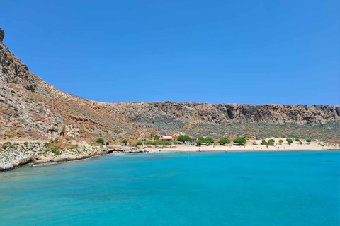 Rethymno: Gramvousa &amp; Balos Lagoon Day Trip with Boat Ticket