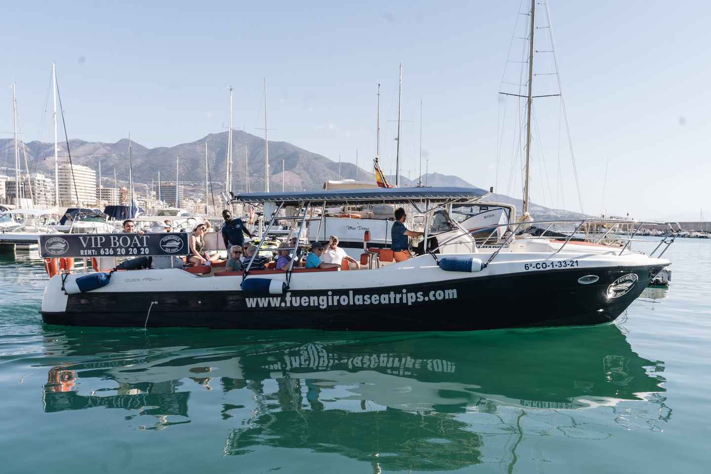 Fuengirola: Luxury Private Boat Rental With Skipper