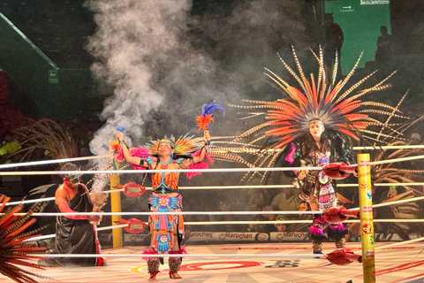 Lucha Libre in Arena Mexico: Gods, Warriors and Pre-Hispanic Legends Wrestling at Arena Mexico