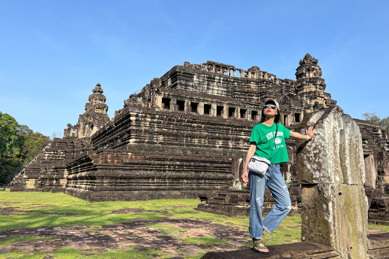 Siem Reap: Angkor Wat-zonsondergangtour van een hele dag met kleine groepenSiem Reap: zonsondergangtour met kleine groepen van een hele dag