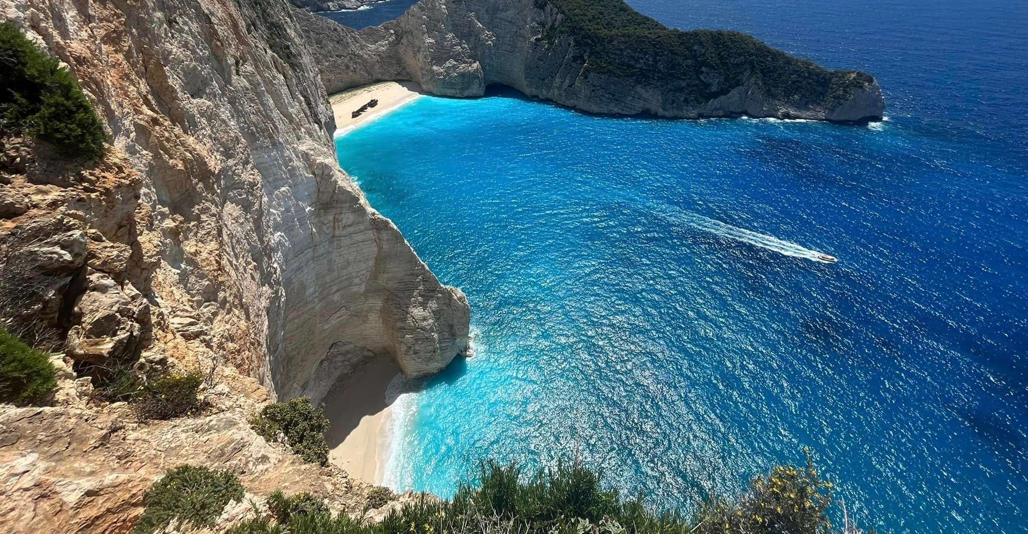 Zakynthos, Schiffswrack, Blaue Höhlen und Xigia Beach Cruise - Hizvo