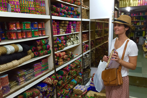 Excursão ao mercado de Mumbai