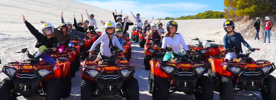 DUNES D'ATLANTIS : CIRCUIT EN JEEP 4X4, QUAD ET GLAM SANDBOARDING