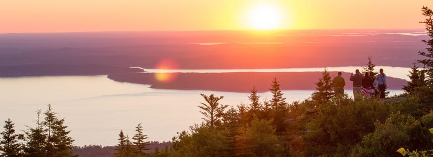 Acadia : excursion d'une demi-journée au lever du soleil sur la montagne Cadillac avec randonnée