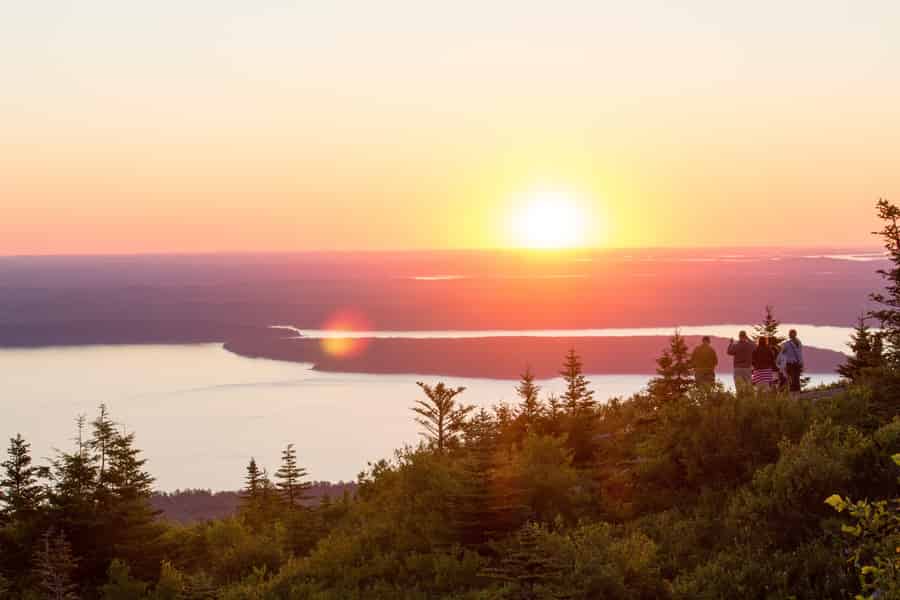 Acadia: Halbtagestour Cadillac Mountain Sunrise Tour. Foto: GetYourGuide