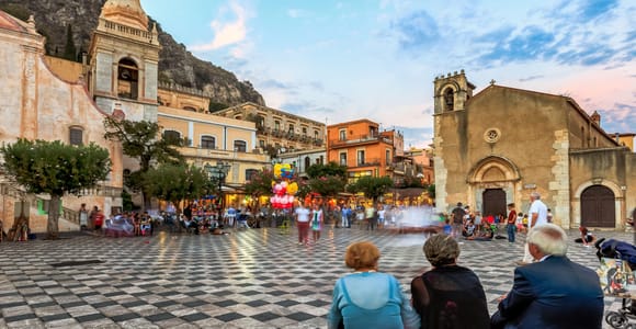 Ab Catania: Taormina, Isola Bella und Castelmola Tagestour