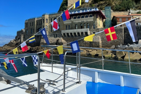 Bootsfahrt von Donostia San Sebastián zum Albaola MuseumSan Sebastián: Bootsfahrt von Donostia zum Albaola Museum