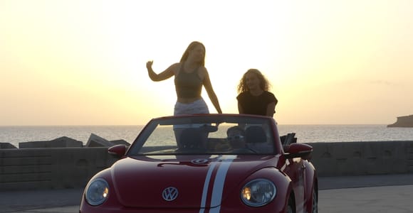 Gran Canaria: West coast Cabrio Sunset