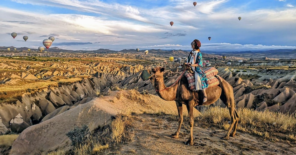 Cappadocia: Camel Riding Tour with Audio Guide GetYourGuide