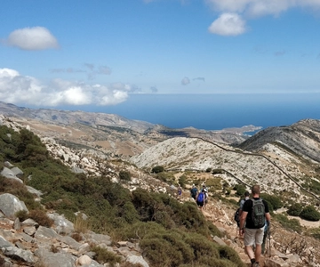 Naxos: Wandeling naar de top van de berg Zas met een gids