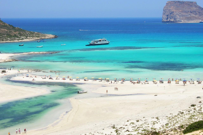 Chania: Falassarna & Balos Cruise With Pickup & Boat Ticket Balos Ticket Only With Guide Included