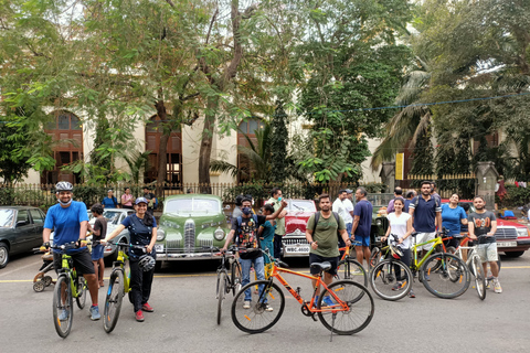 Visite à vélo du patrimoine du sud de Mumbai