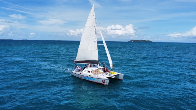 Visit Fajardo Icacos Island Catamaran Tour, Snorkeling & Lunch in Fajardo, Puerto Rico