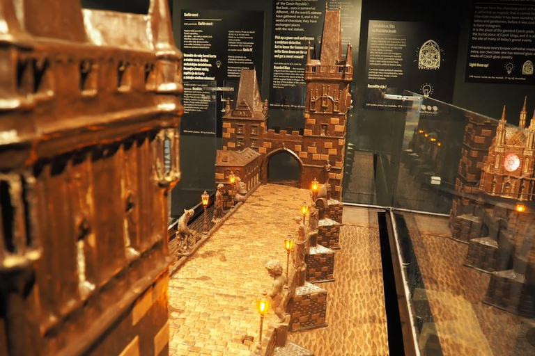 Prague: Choco Art Museum Ticket with Chocolate Making Class