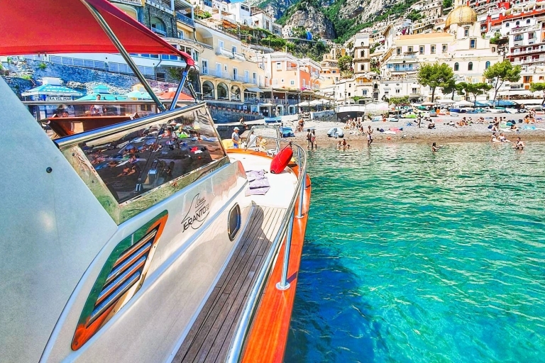 Z Sorrento: Rejs statkiem Positano i Amalfi z transferem