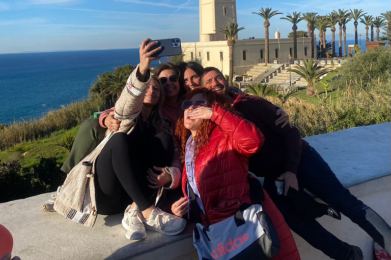 Tânger: Passeio de camelo ao pôr do sol na praia de Achakar e jantar marroquinoTânger: passeio de camelo ao pôr do sol na praia de Achakar e jantar marroquino