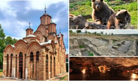 Pristina, Excursión de un día con Santuario de Osos y Cueva de Gadima - Hizvo