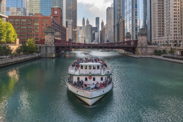 Visit Chicago Architecture Center Cruise on Chicago's First Lady in Chicago