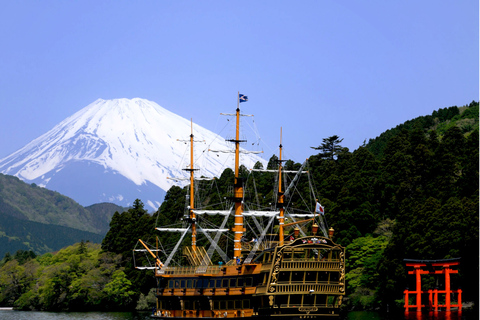 Au départ de Tokyo : Excursion guidée d'une journée à Hakone, Owakudani, et le Mont FujiDépart de Shinjuku