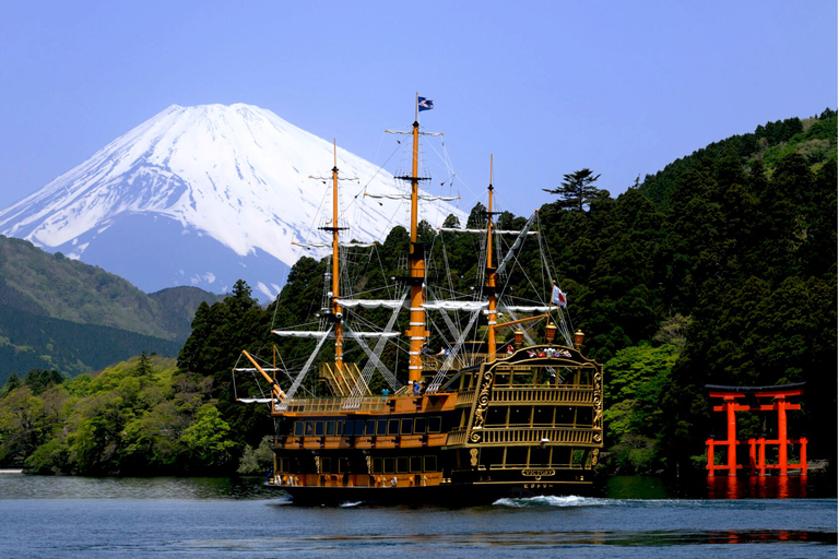 Au départ de Tokyo : Excursion guidée d'une journée à Hakone, Owakudani, et le Mont FujiDépart de Shinjuku