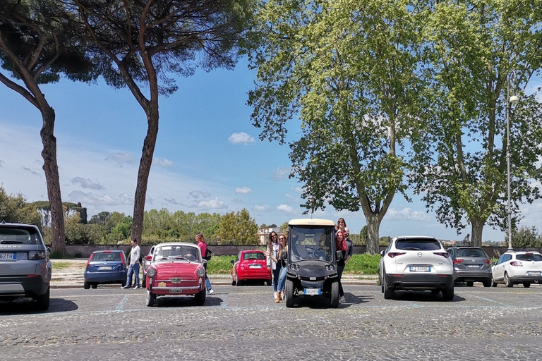 Rome Top Highlights Golf Cart Tour(Private option if chosen) Private