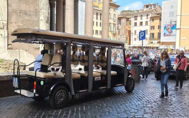 Řím: Noční prohlídka města golfovým vozíkem
