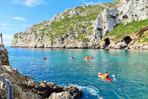 De ultieme zeegrot-kajak- en snorkeltour Granadella
