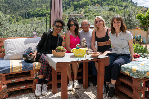 Toscane per Vespa dagvullende tour naar de Chianti wijnstreekDubbele Vespa-tour in het Engels