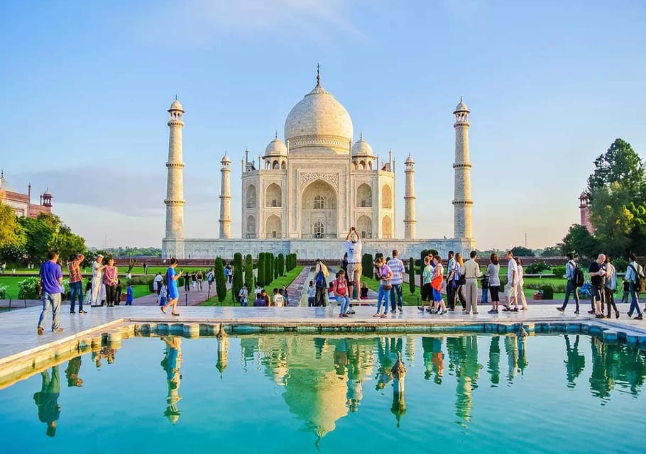 Desde Delhi Excursión De Un Día Privada En Coche Al Taj Mahalagra Al Amanecer Getyourguide 8721