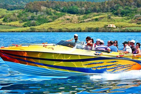 Speed boat to Ile Aux Cerfs with 2 Watersports activities