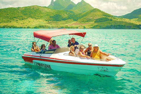 Speed boat to Ile Aux Cerfs with 2 Watersports activities