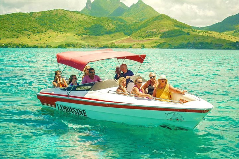 Speed boat to Ile Aux Cerfs with 2 Watersports activities