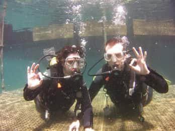 Scuba Diving Baptism in Caleta de Fuste