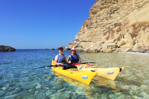 Cagliari: Guided Kayak Excursion in the Gulf of Cagliari