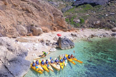 Cagliari: Guided Kayak Excursion in the Gulf of Cagliari