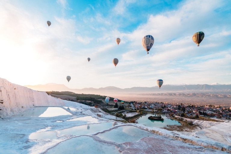 From Marmaris: Pamukkale Balloon Flight Day Trip with Lunch