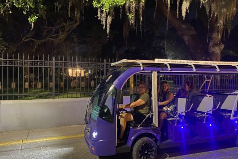 St. Augustine: Hauntings and Ghosts Guided Tour by Golf Cart