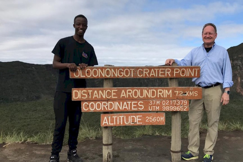 Escursione sul Monte Longonot &amp; Giro in barca facoltativo sul lago NaivashaEscursionismo sul Monte Longonot e giro in barca facoltativo sul lago Naivasha