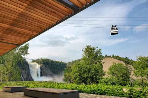 Ville de Québec : chute Montmorency avec téléphérique